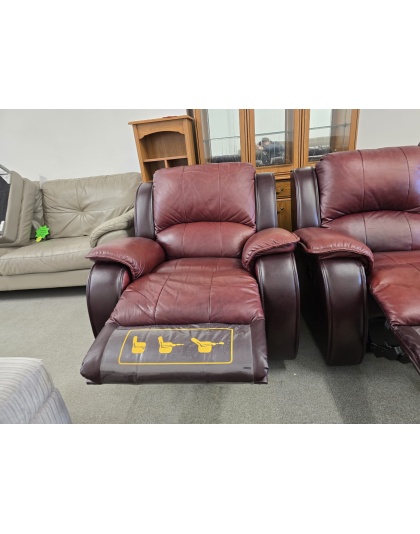 Oxblood Manual Recliners