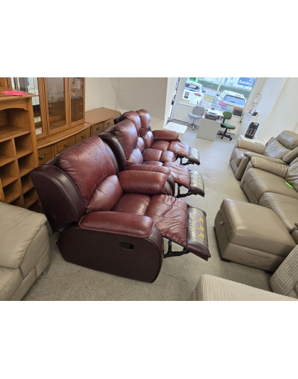 Oxblood Manual Recliners