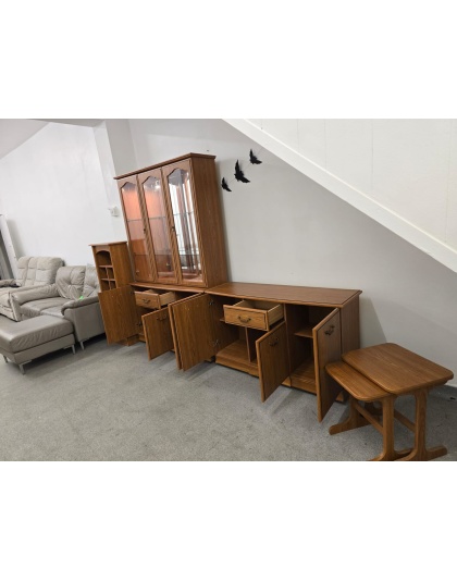 Woodberry Bros &amp; Haines Furniture Set - Cabinets and table